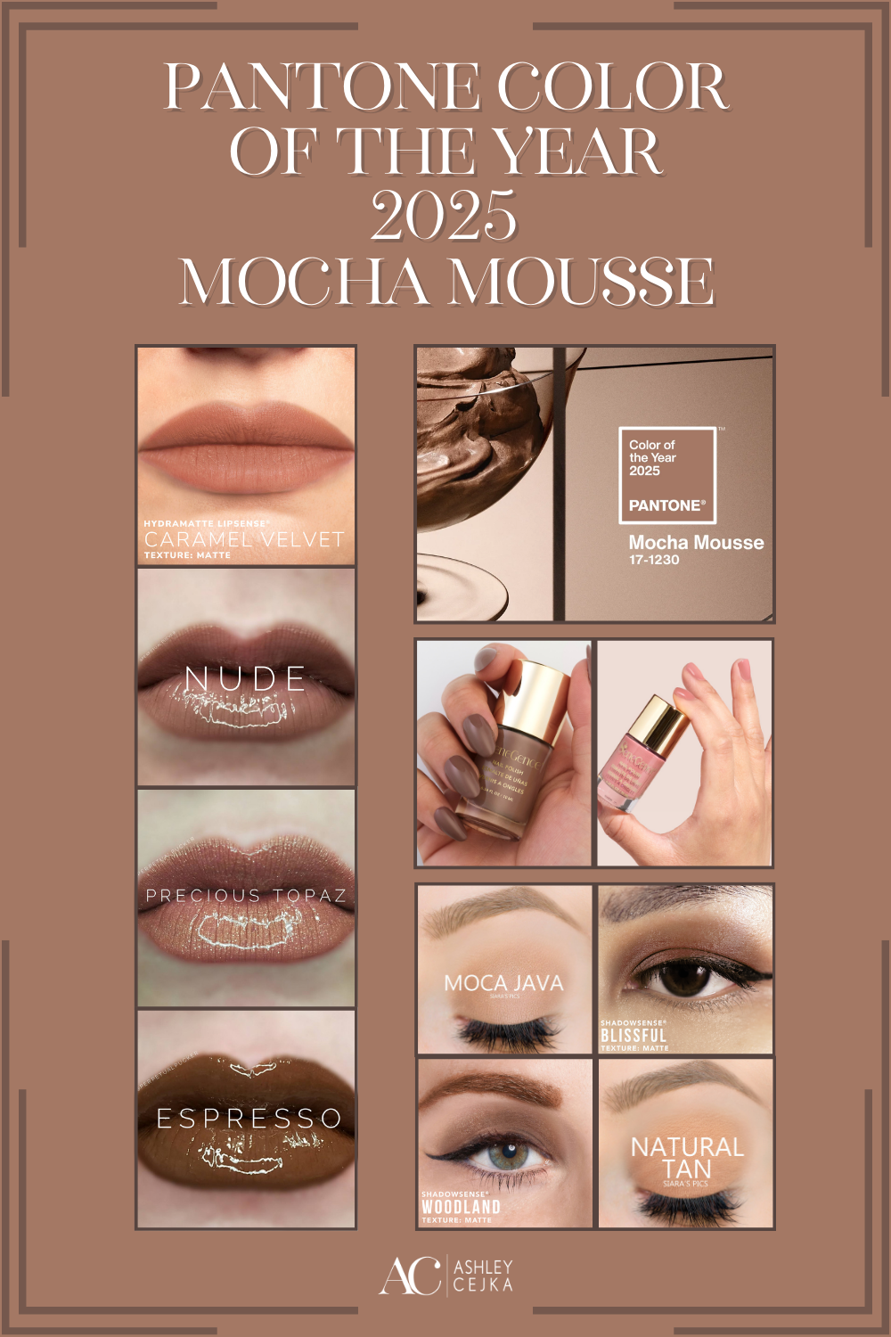Pantone Color of the Year 2025: How to Style Mocha Mousse in